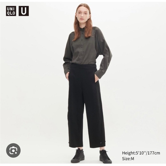 Uniqlo +j Wool blend Gaucho Pant - Picture 1 of 7